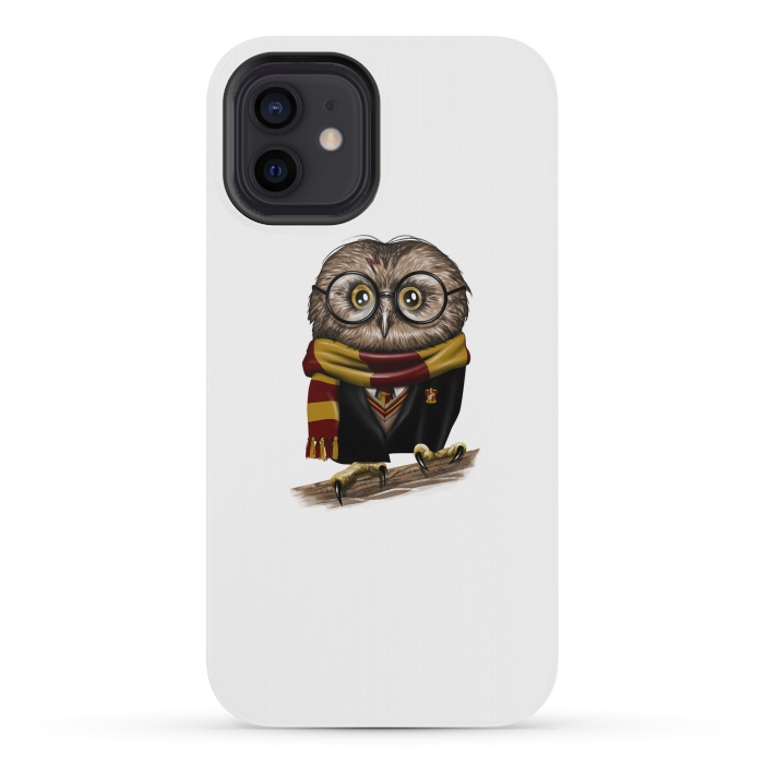 iPhone 12 mini StrongFit Owly Potter by Vincent Patrick Trinidad