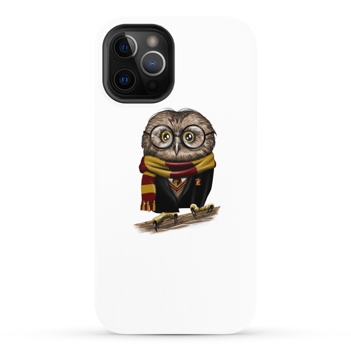 iPhone 12 Pro StrongFit Owly Potter by Vincent Patrick Trinidad