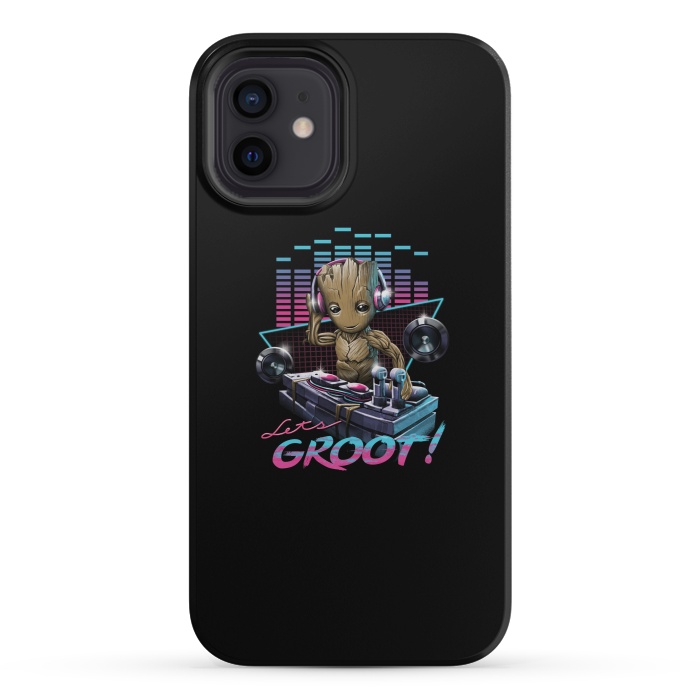 iPhone 12 mini StrongFit Let's Groot by Vincent Patrick Trinidad