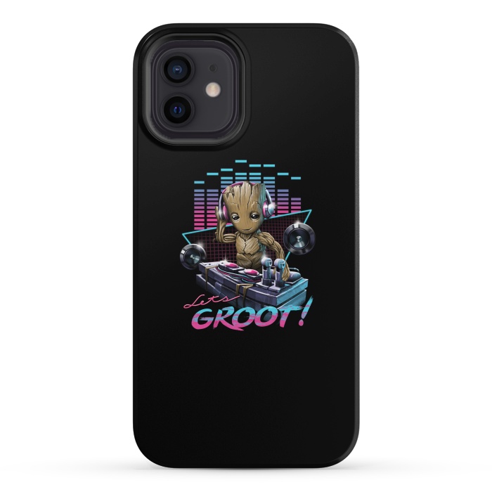 iPhone 12 StrongFit Let's Groot by Vincent Patrick Trinidad