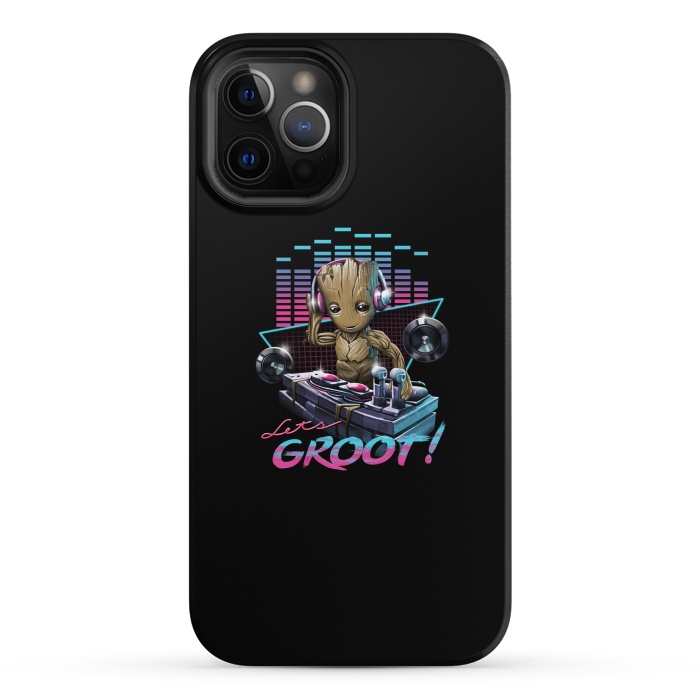 iPhone 12 Pro StrongFit Let's Groot by Vincent Patrick Trinidad