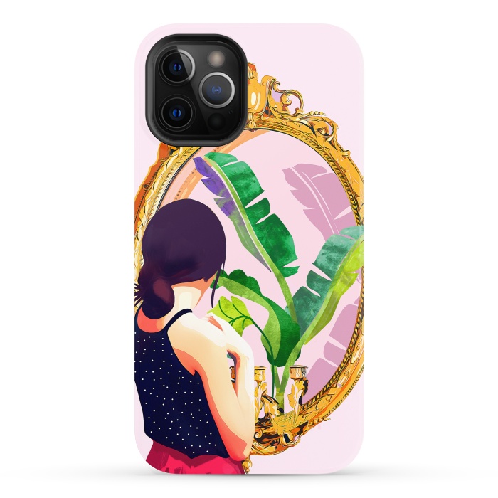 iPhone 12 Pro StrongFit Soul Mirror by Uma Prabhakar Gokhale
