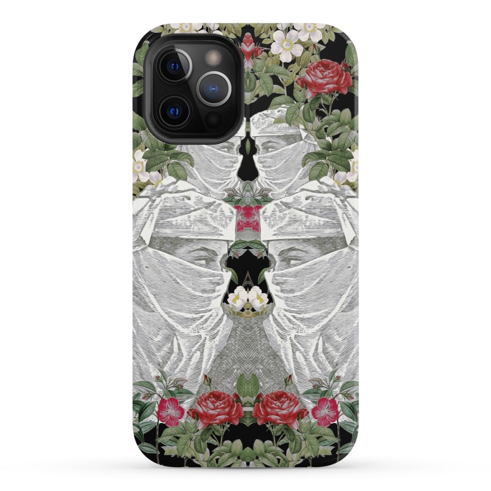 iPhone 12 Pro StrongFit Rose Queen by Zala Farah