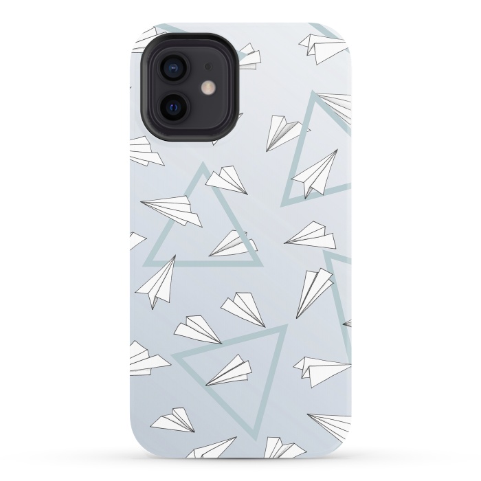 iPhone 12 StrongFit Paper Planes by Barlena