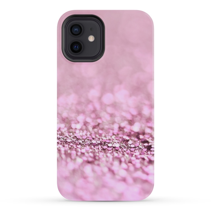 iPhone 12 mini StrongFit Rose Gold Blush Glitter by  Utart