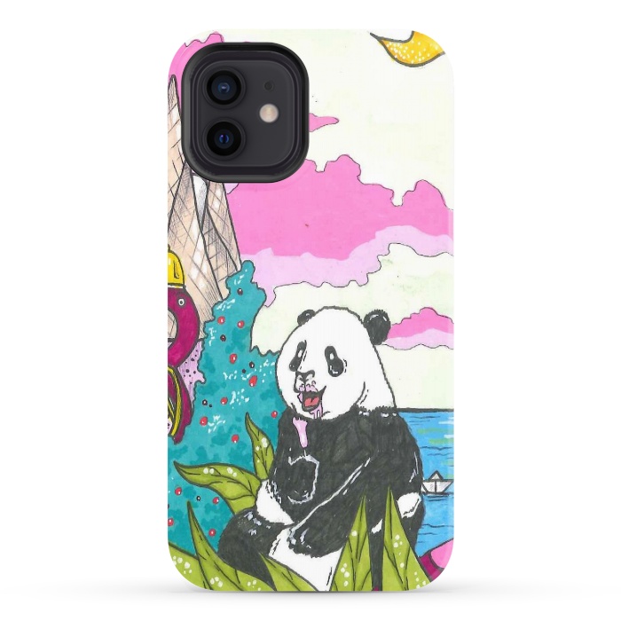 iPhone 12 StrongFit sugar panda by Varo Lojo