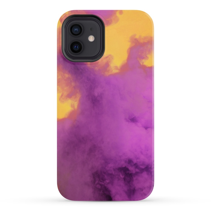 iPhone 12 StrongFit Ultraviolet Smoke by Gringoface Designs