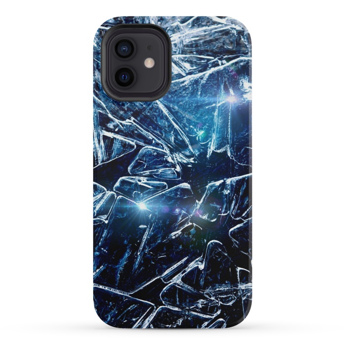iPhone 12 mini StrongFit Cracked Ice by Gringoface Designs