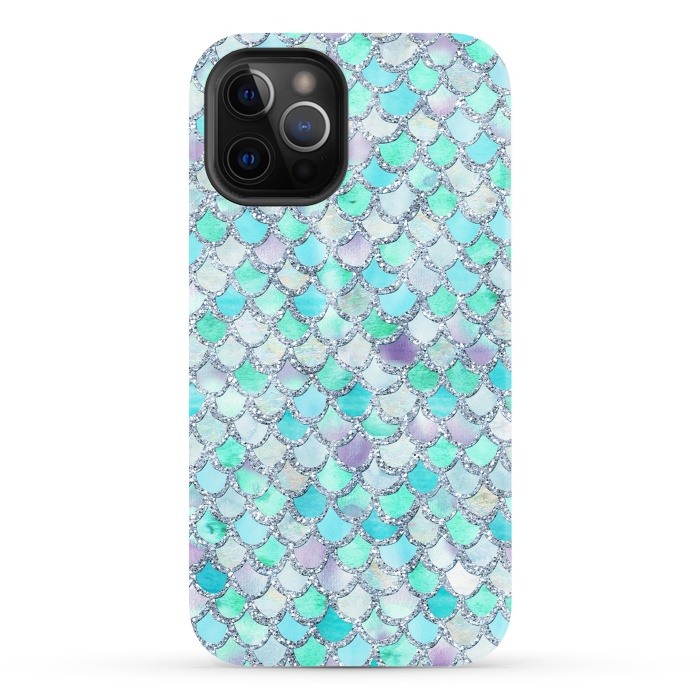 iPhone 12 Pro StrongFit Hand drawn mermaid scales  by  Utart