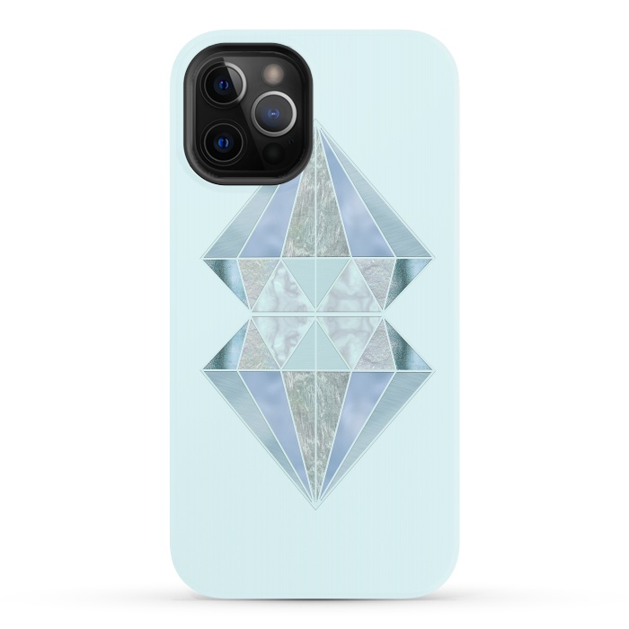 iPhone 12 Pro StrongFit Glamorous Gemstone Diamonds by Andrea Haase