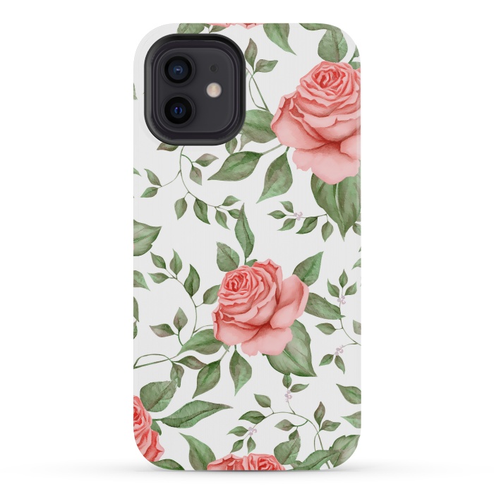 iPhone 12 mini StrongFit The English Garden by Creativeaxle