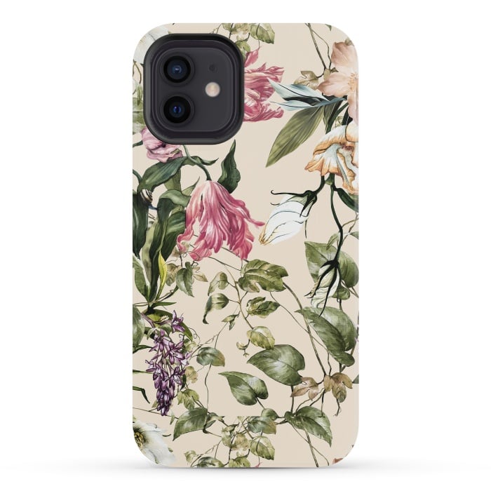 iPhone 12 mini StrongFit Detailed botanical garden by Mmartabc