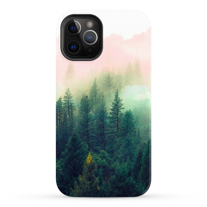 iPhone 12 Pro StrongFit Mountain landscape painting  by Mmartabc