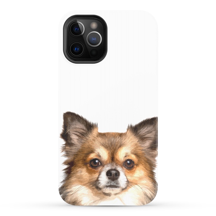 iPhone 12 Pro StrongFit Chihuahua Portrait by Alemi