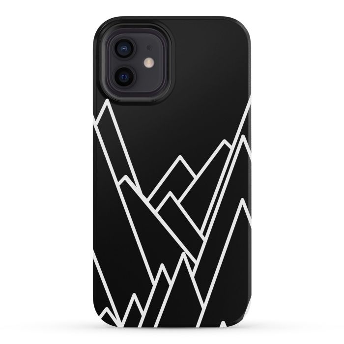 iPhone 12 mini StrongFit Outline peaks by Steve Wade (Swade)