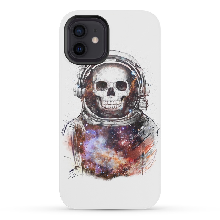 iPhone 12 mini StrongFit Cosmic skull by kodamorkovkart