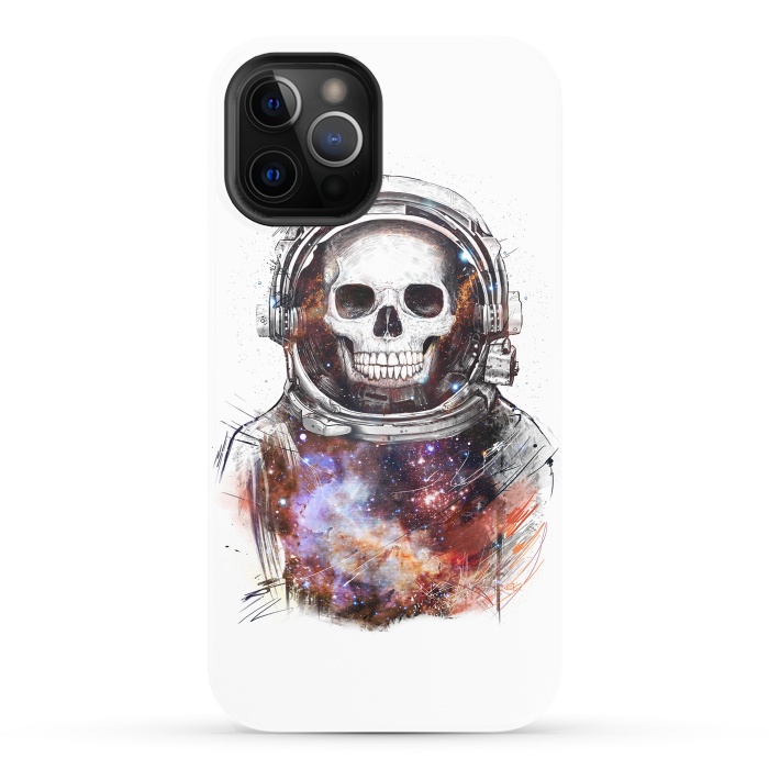 iPhone 12 Pro StrongFit Cosmic skull by kodamorkovkart