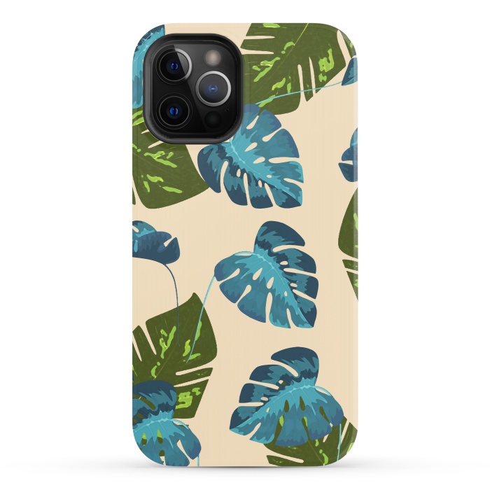 iPhone 12 Pro StrongFit Monstera Abstract by Creativeaxle