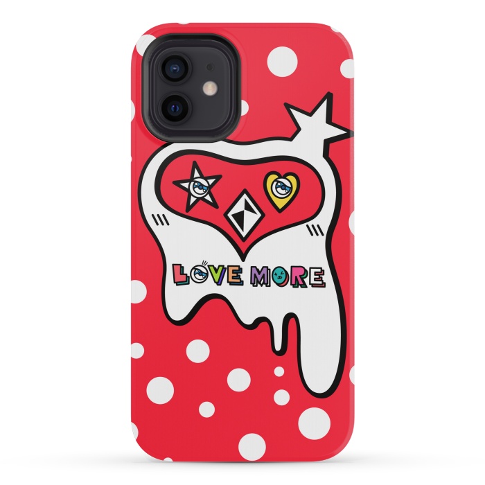 iPhone 12 mini StrongFit FUNNY OWL by Michael Cheung