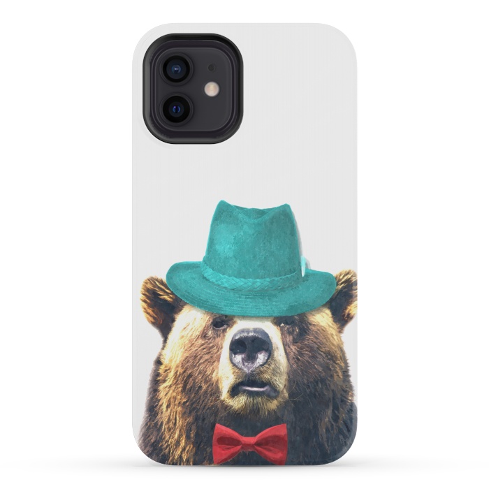iPhone 12 mini StrongFit Cute Bear by Alemi