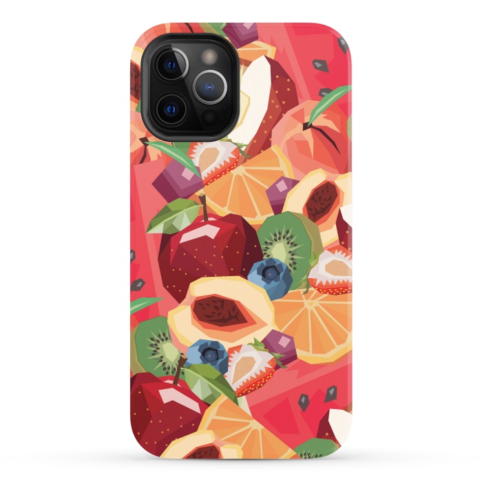 iPhone 12 Pro StrongFit TuttiFrutti by Diana Guedez