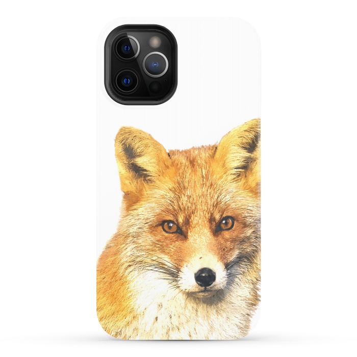 iPhone 12 Pro StrongFit Fox Portrait by Alemi