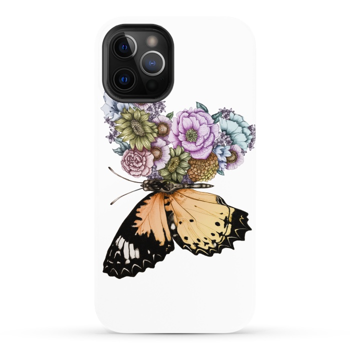 iPhone 12 Pro StrongFit Butterfly in Bloom II by ECMazur 
