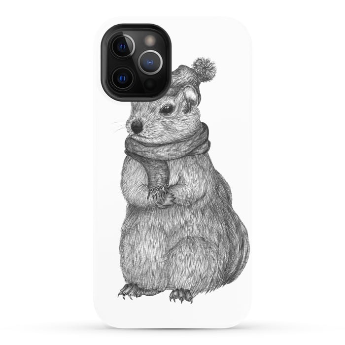 iPhone 12 Pro StrongFit Chilly Chipmunk by ECMazur 