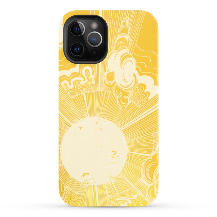 iPhone 12 Pro StrongFit Solar Flare by ECMazur 