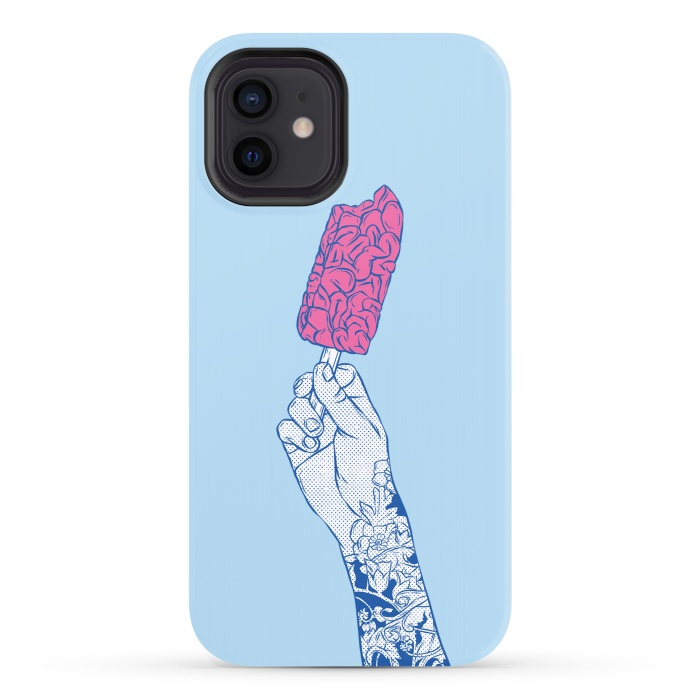 iPhone 12 StrongFit Brain ice cream! mmmmm by Evgenia Chuvardina