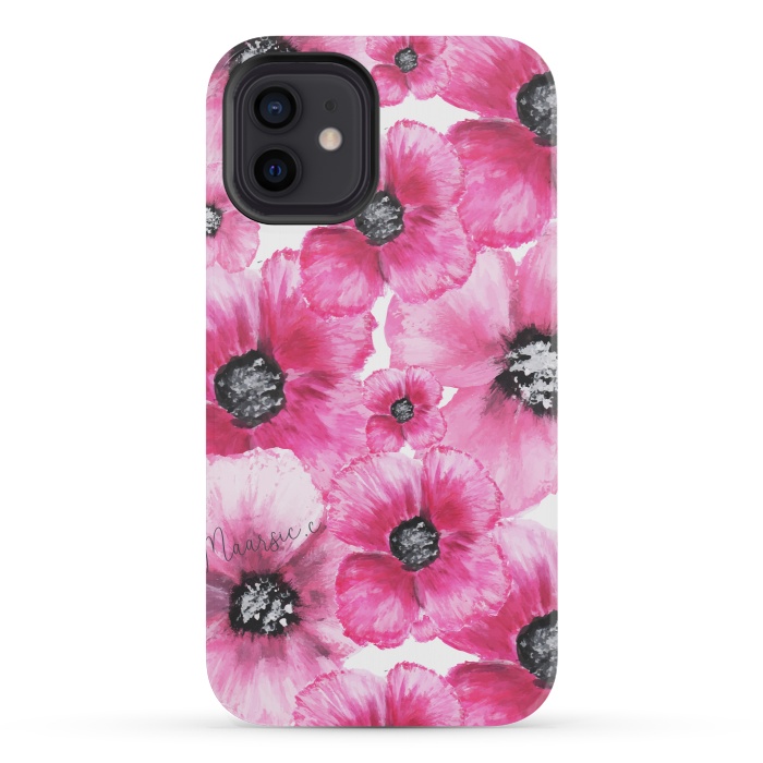 iPhone 12 mini StrongFit Flores Fux by Camila