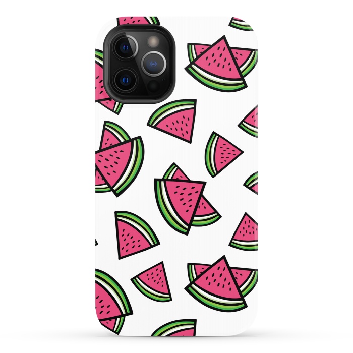 iPhone 12 Pro StrongFit Watermelon by Majoih