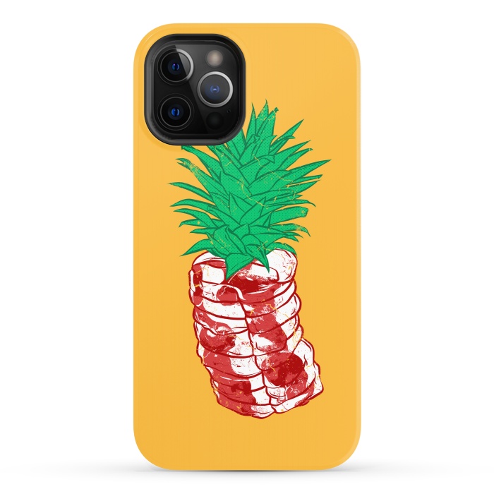 iPhone 12 Pro StrongFit Pineapple meat by Evgenia Chuvardina