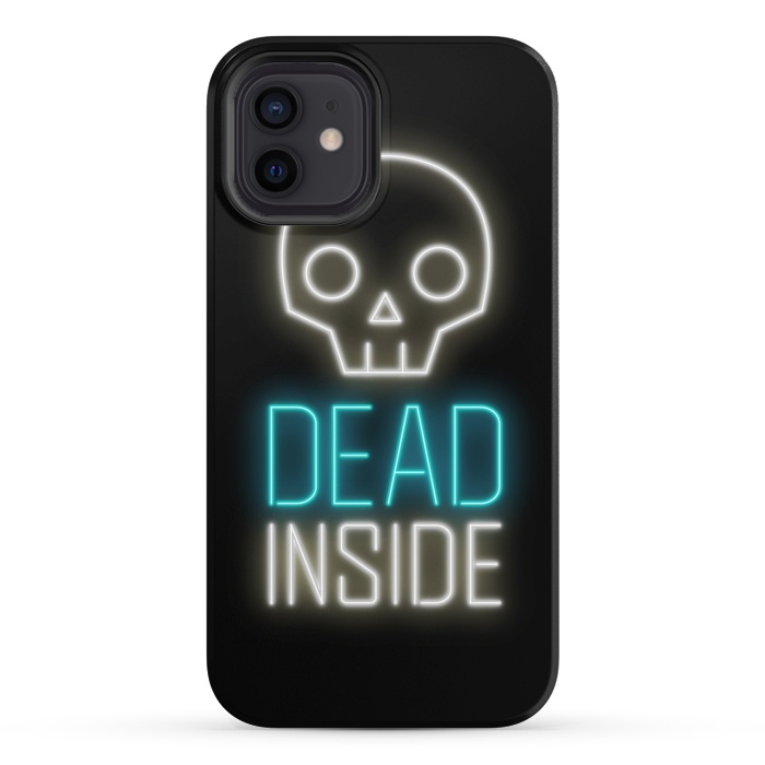 iPhone 12 StrongFit Dead inside by Laura Nagel