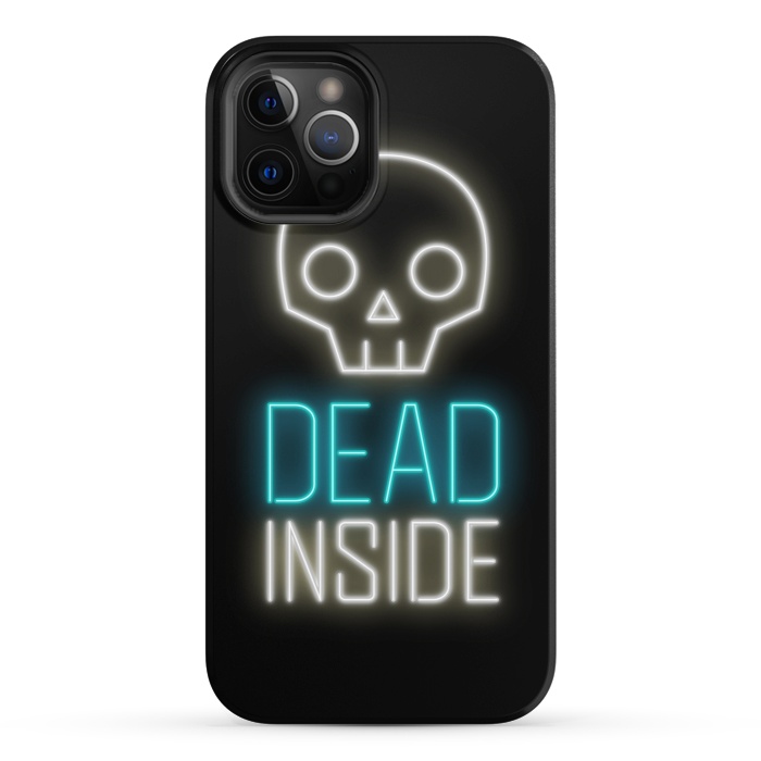 iPhone 12 Pro StrongFit Dead inside by Laura Nagel