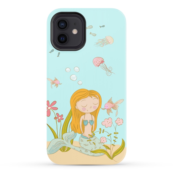 iPhone 12 StrongFit Little Mermaid by  Utart