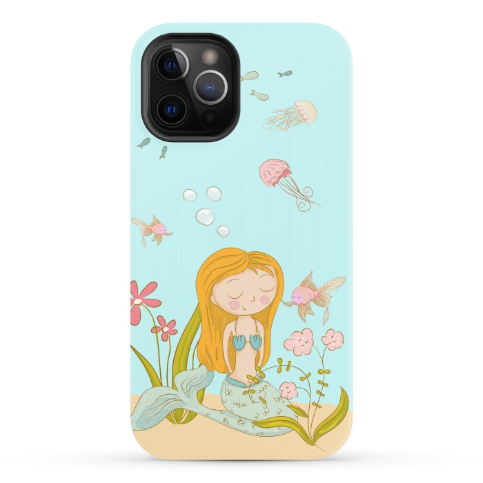 iPhone 12 Pro StrongFit Little Mermaid by  Utart