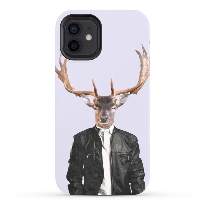 iPhone 12 StrongFit Fashionable Deer Illustration by Alemi