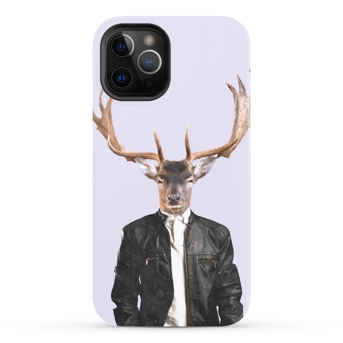 iPhone 12 Pro StrongFit Fashionable Deer Illustration by Alemi