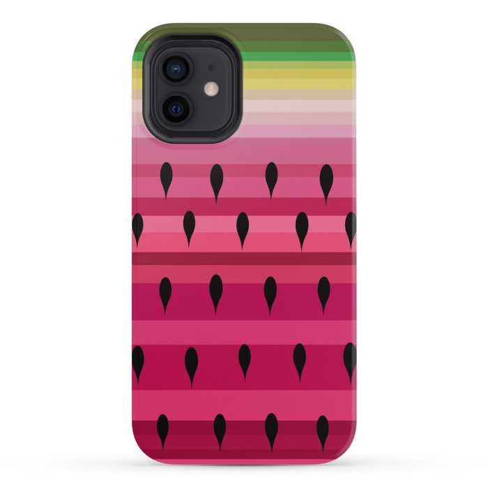 iPhone 12 mini StrongFit Love of a Watermelon by ''CVogiatzi.
