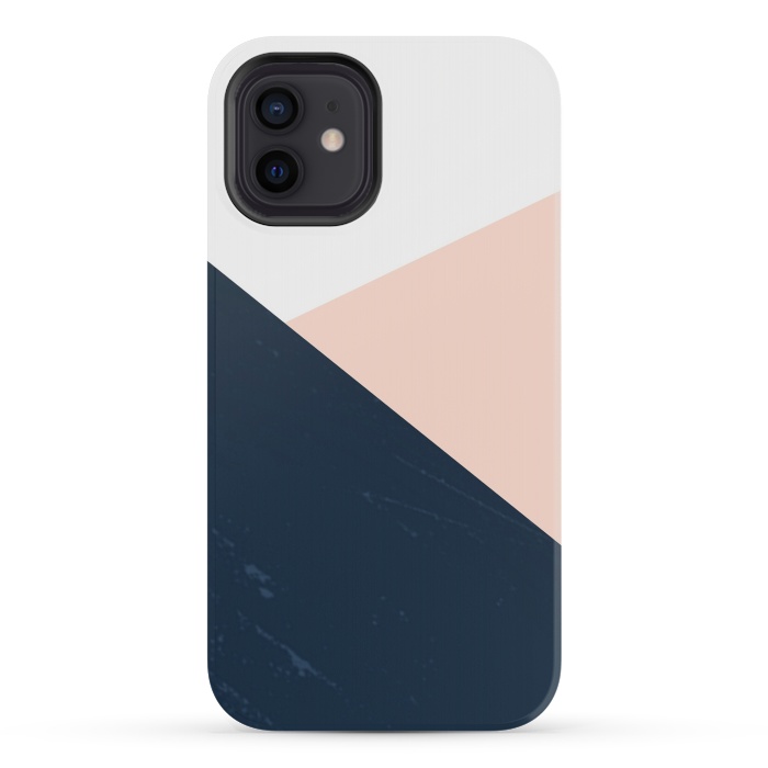 iPhone 12 mini StrongFit BLUE-ROSE by ''CVogiatzi.