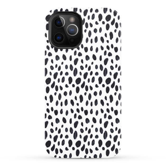iPhone 12 Pro StrongFit Polka Dots DSN by Joanna Vog