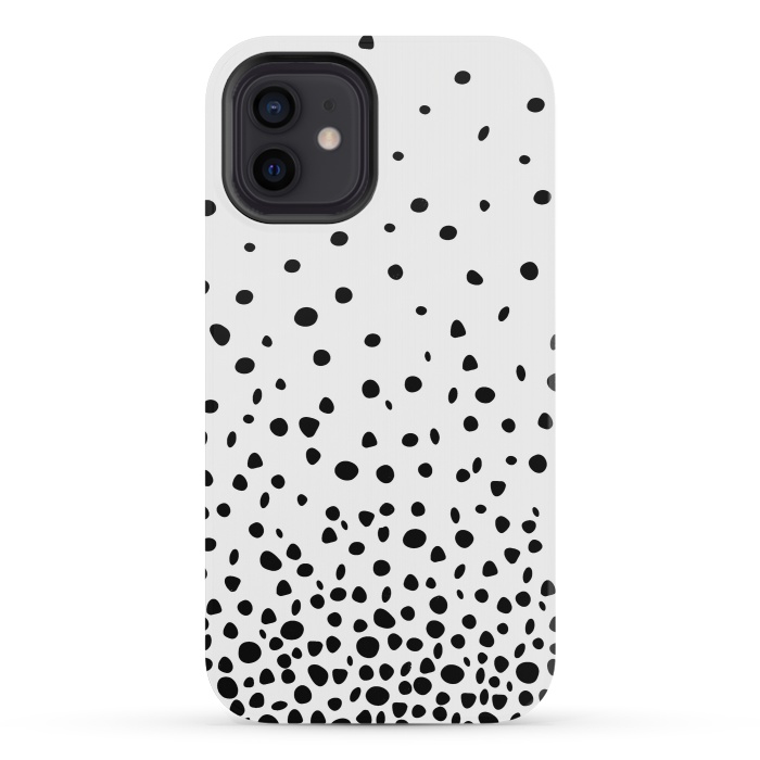 iPhone 12 mini StrongFit Polka Dot Dance  by DaDo ART