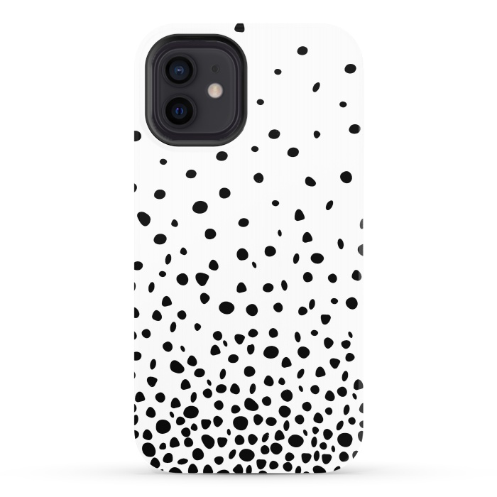 iPhone 12 StrongFit Polka Dot Dance  by DaDo ART
