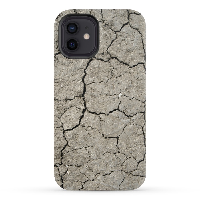 iPhone 12 mini StrongFit Dried-out Cracked Soil by Andrea Haase