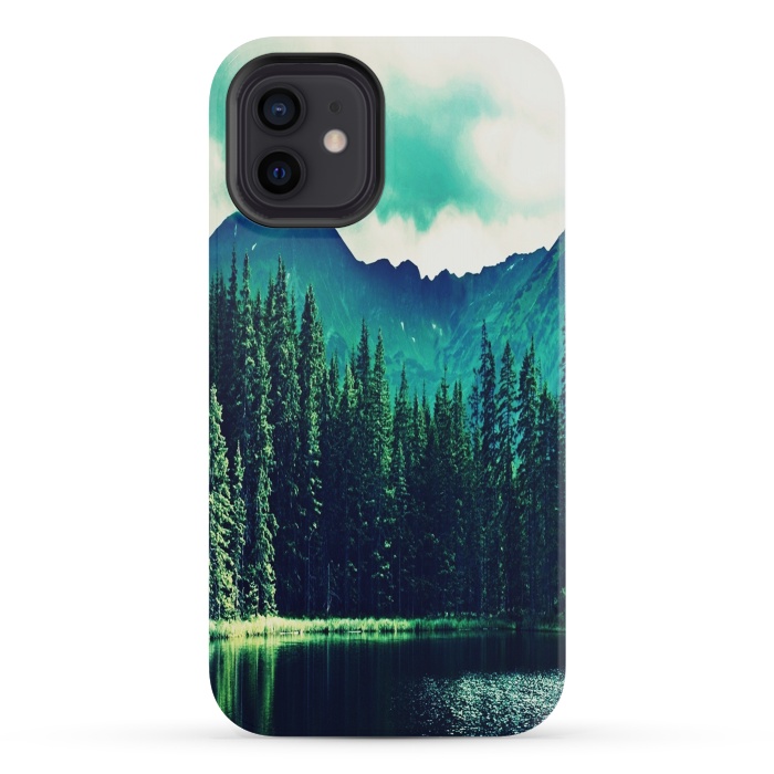 iPhone 12 mini StrongFit Enchanted Forest by Joanna Vog