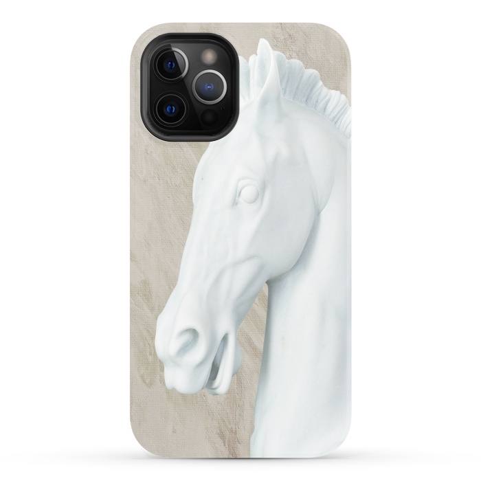 iPhone 12 Pro StrongFit Ancient Sculpture Horse Decor  by Joanna Vog