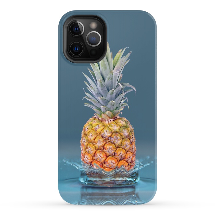 iPhone 12 Pro StrongFit Pineapple Strike by Creativeaxle