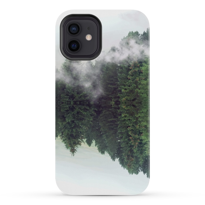 iPhone 12 mini StrongFit Morning Forest by Creativeaxle