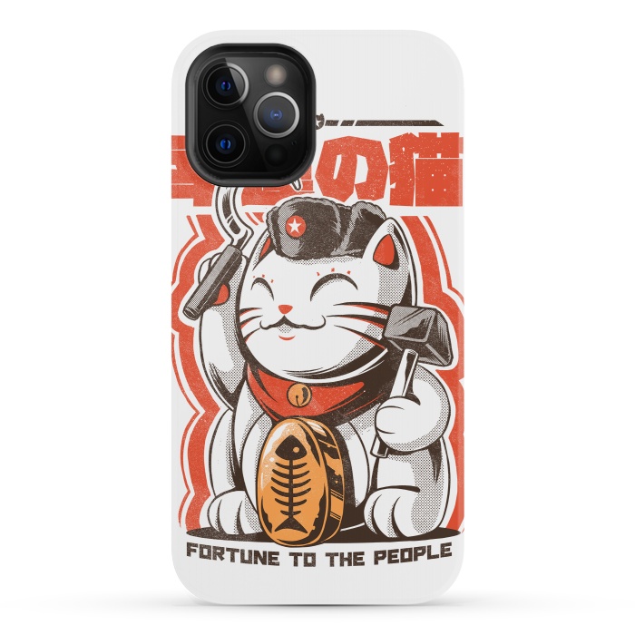 iPhone 12 Pro StrongFit Catnist by Ilustrata